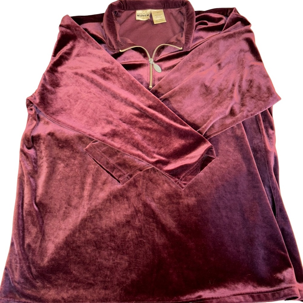 Purple 2XL Soft Sweater, Bentley Plus